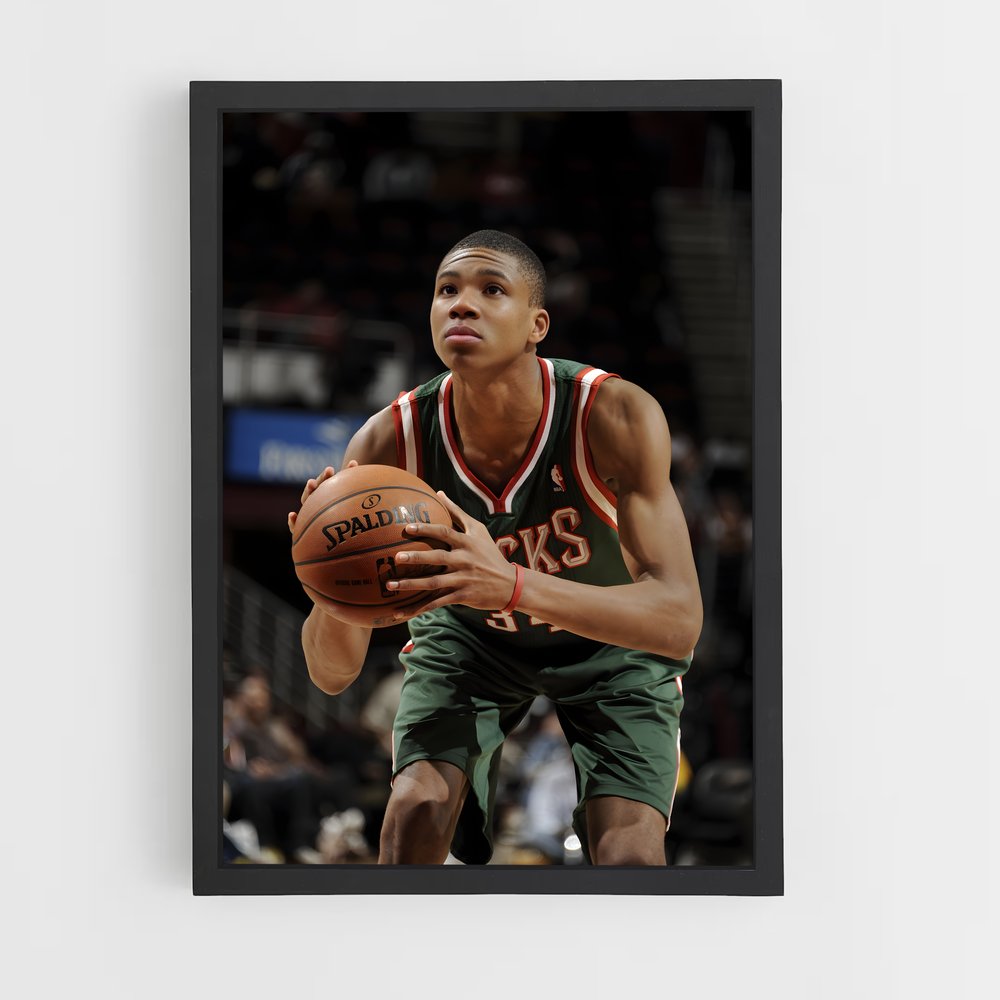 Poster Le Maître du Basket – affiche Basketball (vue 2)